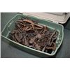Image 1 : Large tub containing approximately leg hold traps, various sizes, style and makers