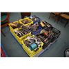 Image 1 : Pallet of collectibles including cast gas and electric irons, torches, heaters, fluters and meat gri