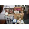 Image 1 : Box lot of assorted framed pictures and unframed artworks etc.