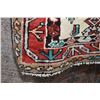 Image 2 : 100% handmade Iranian "Zanjan" carpet with large center medallion, red background, multiple borders 