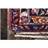 Image 2 : 100% handmade Iranian with center medallion, overall floral design in colours of reds, blues, cream 