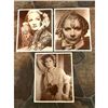 Image 1 : Set of Early 1990's Sepia Tone Photo Images, Greta Garbo, Movie Star