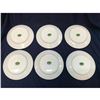 Image 2 : Set of Limoges Porcelain Plum Fruit Dessert Plates