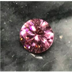 4ct Round Pink Brilliant Cut BiancoÂ® Lab-Created Diamond