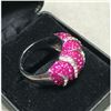 Image 3 : Pink Swarovski Crystal Animal Ring
