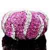 Image 5 : Pink Swarovski Crystal Animal Ring
