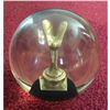 Image 1 : ROLLS ROYCE Paperweight Globe With Flying Lady