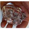Image 3 : Daum France Pair of Floral Form Crystal Salts, Salt Cellars & Spoon
