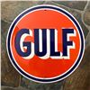 Image 1 : Gulf Gasoline Metal garge Pub Bar Sign