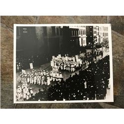 Women's Rights, Early 20thc Suffragette March Photo Print
