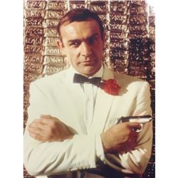 Vintage Color Photo of Sean Connery, James Bond