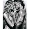 Image 1 : Original Signed Drawing, "The Kiss" Erotic Nude Subject