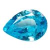 Image 3 : 15.92ct Pear Shaped Blue BiancoÂ® Lab Created Diamond