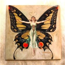 Butterfly Fairy Decorative Ceramic Art Tile