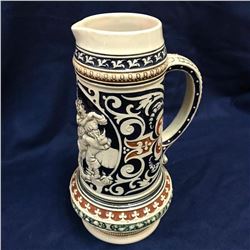 Large German Pottery Beer Stein