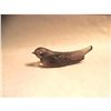 Image 2 : Lalique Grey Crystal Resting Swallow Knife-Rest Sculpture