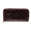 Image 1 : Louis Vuitton Amarante Vernis Leather Monogram Zippy Wallet