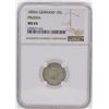 Image 1 : 1850A Germany 1 Silber Groschen Prussia Coin NGC MS65