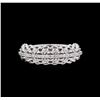 Image 2 : 0.23 ctw Diamond Ring - 14KT White Gold
