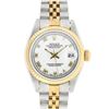 Image 2 : Rolex Ladies 2 Tone 14K White Roman 26MM Datejust Wristwatch