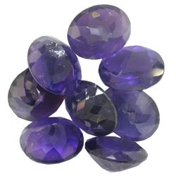 35.09 ctw Oval Mixed Amethyst Parcel