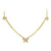 Image 1 : 1.72 ctw Diamond Necklace - 14KT Yellow Gold