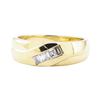 Image 2 : 0.35 ctw Diamond Ring - 14KT Yellow Gold