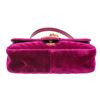 Image 4 : Gucci Pink Chevron Velvet GG Marmont Matelassï¿½ Shoulder Bag