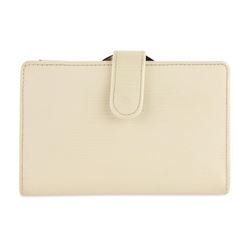 Louis Vuitton White Porte Epi Leather Monnaie Wallet