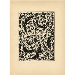 AUBREY BEARDSLEY Antique Print Litho, 1899