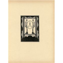 AUBREY BEARDSLEY Antique Print Litho, 1899