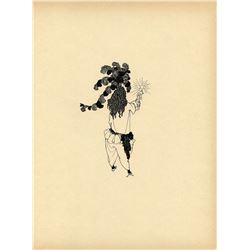AUBREY BEARDSLEY Antique Print Litho, 1899