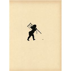 AUBREY BEARDSLEY Antique Print Litho, 1899