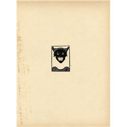 AUBREY BEARDSLEY Antique Print Litho, 1899