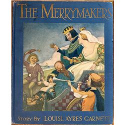 Book The MerryMakers by Louise A. Garnett, Signed 1918