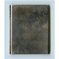 Small Double -Sided Sterling Silver Picture Frame, 1849