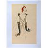Image 1 : Rare Vintage 1940s TOLOUSE LAUTREC Original Silkscreen
