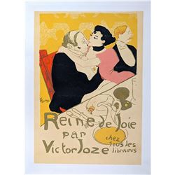 Rare Vintage 1940s TOLOUSE LAUTREC Original Silkscreen