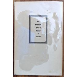 Book  Summer & Lazarus by Anne Bancroft Signed