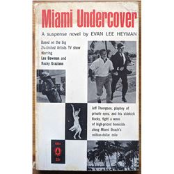 Book  Miami Undercover 1st Edition Novel Evan Lee Heyman