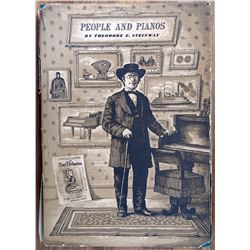 Book 1st Edition People & Pianos Theodore Steinway