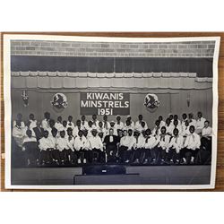 1951 Minstrels Photo Kiwanis Probably from Ohio