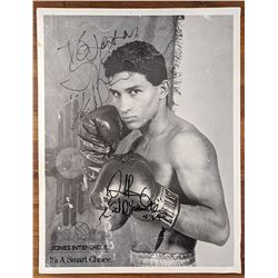 Signed Photo Boxer Danny Kid Dynamite Romero, 1945