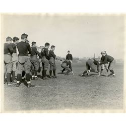 Antique / Vintage Photo Football Harvard 1929