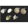 Image 1 : Natural Seashells with Hand Blown Glass Hermit Crabs