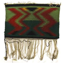 Vintage Navajo Germantown Wool Textile Rug