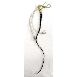 Native American Bead and Human Hair Keepsake Belt