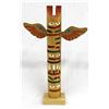Image 1 : Northwest Coast Carved Wood Trading Post Totem