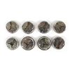 Image 3 : 8 Southwestern Button Covers