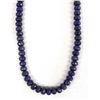 Image 1 : Beautiful Faceted Lapis Bead Necklace
